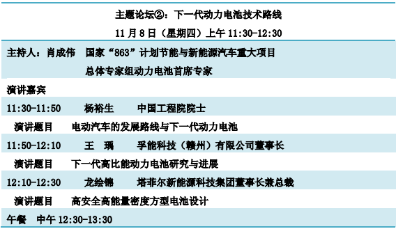 重磅發(fā)布！“鋰想”第三屆動力電池應(yīng)用國際峰會(CBIS2018)詳細議程速覽
