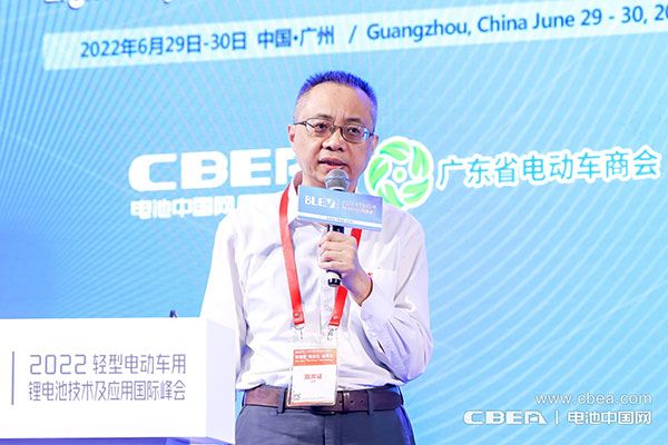 億緯鋰能鄭為工：圓柱電池，輕型電動(dòng)車的優(yōu)選解決方案