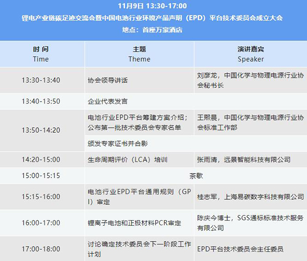 迎接碳足跡挑戰(zhàn)，中國電池EPD平臺即將建立！