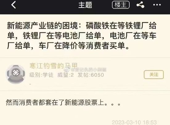 碳酸鋰，從懸崖跌落