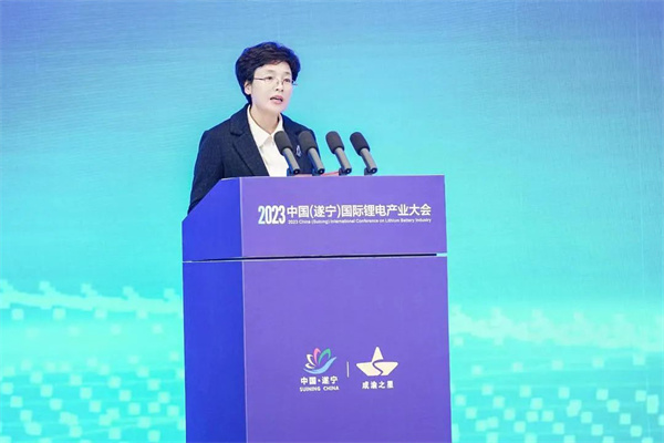 遂寧市委副書記、市長劉會(huì)英致辭