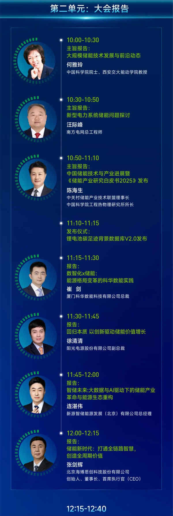 匯聚儲能最強力量！ESIE 2025開幕式日程和嘉賓陣容重磅發(fā)布