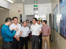 “你們的夢(mèng)想很大，很宏偉！” 浙江省委常委、常務(wù)副省長(zhǎng)袁家軍在超威調(diào)研時(shí)指出